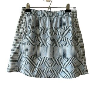 J. McLaughlin Blue Athletic Tennis Golf Skort Pockets Elastic Waist Size XS